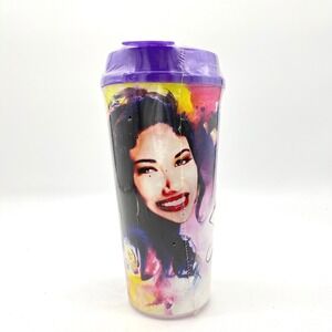 Selena Stripes Fiesta De La Flor Foundation Purple Mug‎ Water Bottle NEW